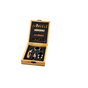 Set de vino con ajedrez para Merchandising y Regalos Empresariales