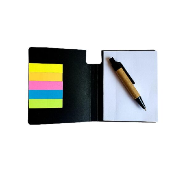 Memo pad con bolígrafo