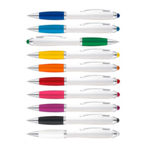 Bolígrafo Eco White con logo para Merchandising y Regalos Empresariales
