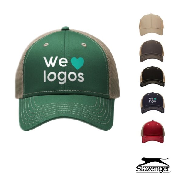 Gorro Davis Slazenger con logo para merchandising y regalos empresarios