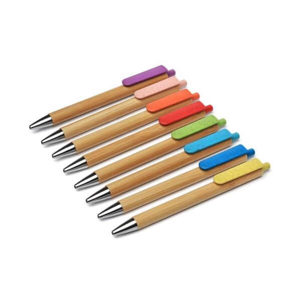 Bolígrafo Bio Bamboo con logo para Merchandising y Regalos Empresariales