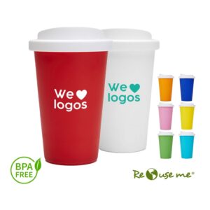 Vaso Mocca con logo para merchandising y regalos empresarios