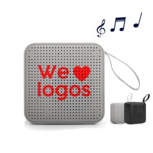 Parlante Play con logo para Merchandising y Regalos Empresariales
