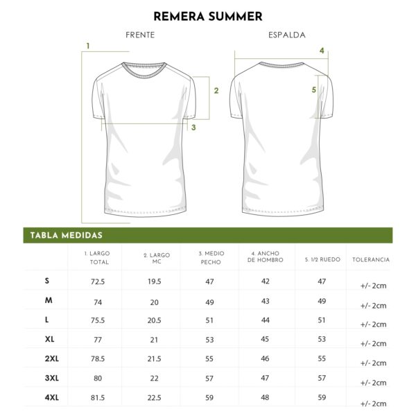 Remera Summer con logo para merchandising y Regalos Empresariales