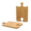 Set tabla bamboo puzzle con logo para Merchandising y Regalos Empresariales