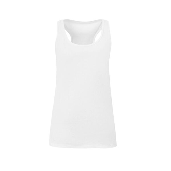 Remera musculosa Coral con logo para merchandising y Regalos Empresariales