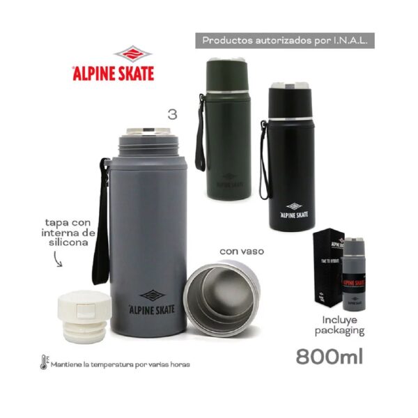 Termo Alpine Skate 15941 con logo para Merchandising y Regalos Empresariales