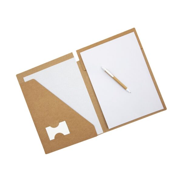 Portfolio Eco A4 con logo para Merchandising y Regalos Empresariales