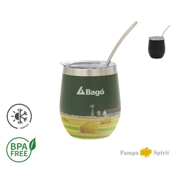 Mate San Roque con logo para Merchandising y Regalos Empresariales