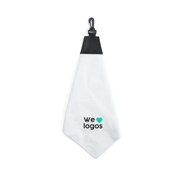 Toalla de golf con logo para Merchandising y Regalos Empresariales