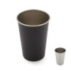 Vaso de Acero Unico con logo para Merchandising y Regalos Empresariales