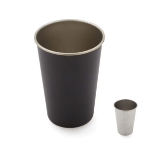 Vaso de Acero Unico con logo para Merchandising y Regalos Empresariales