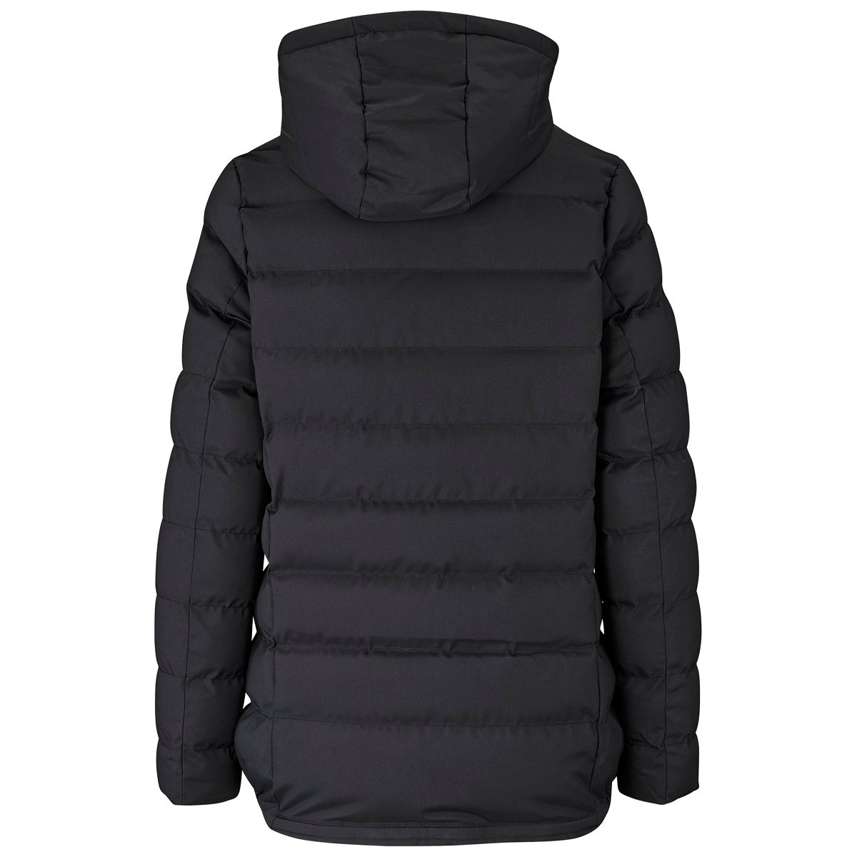 Campera Pampero Negra Mujer espalda Campera Montana Pampero con logo para Merchandising y Regalos Empresariales