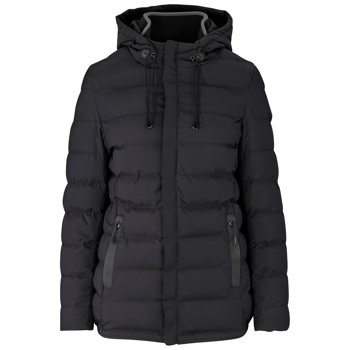 Campera Pampero Negra Mujer fte Campera Montana Pampero con logo para Merchandising y Regalos Empresariales