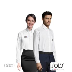 Camisa Baltimore Hombre/Unisex y con logo para Merchandising y Regalos Empresariales
