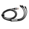 Cable de Carga Rápida Spidy con logo para Merchandising y Regalos Empresariales