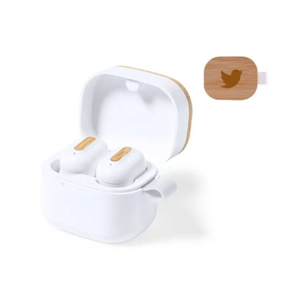 Auriculares Tempo con logo para Merchandising y Regalos Empresariales