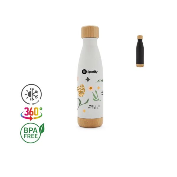 Botella Pasadena con logo para Merchandising y Regalos Empresariales