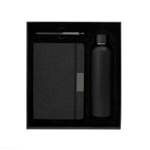Set Ejecutivo Dark Box con logo para Merchandising y Regalos Empresariales