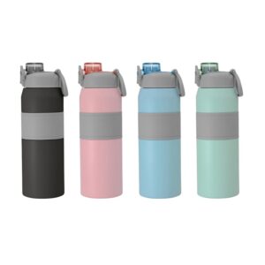 Botella Termica Push con logo para Merchandising y Regalos Empresariales
