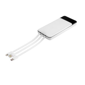 Power Bank Multipuerto Atlanta con logo para Merchandising y Regalos Empresariales