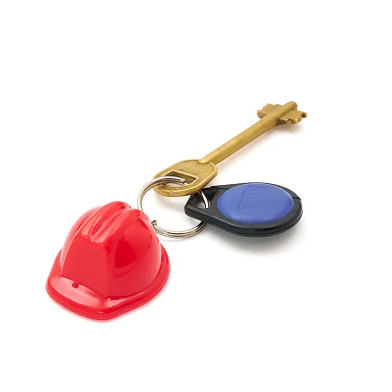 LLAVEOR HELMET 3- Llavero helmet con logo para Merchandising y Regalos Empresariales