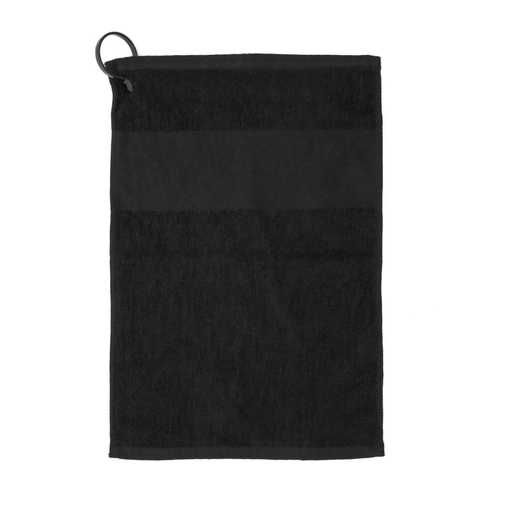 Toalla De Golf De Algodón PGA Tour – Tamaño 41.9 X 48.3 Cm, Con Mosquetón Para Enganchar A La Bolsa