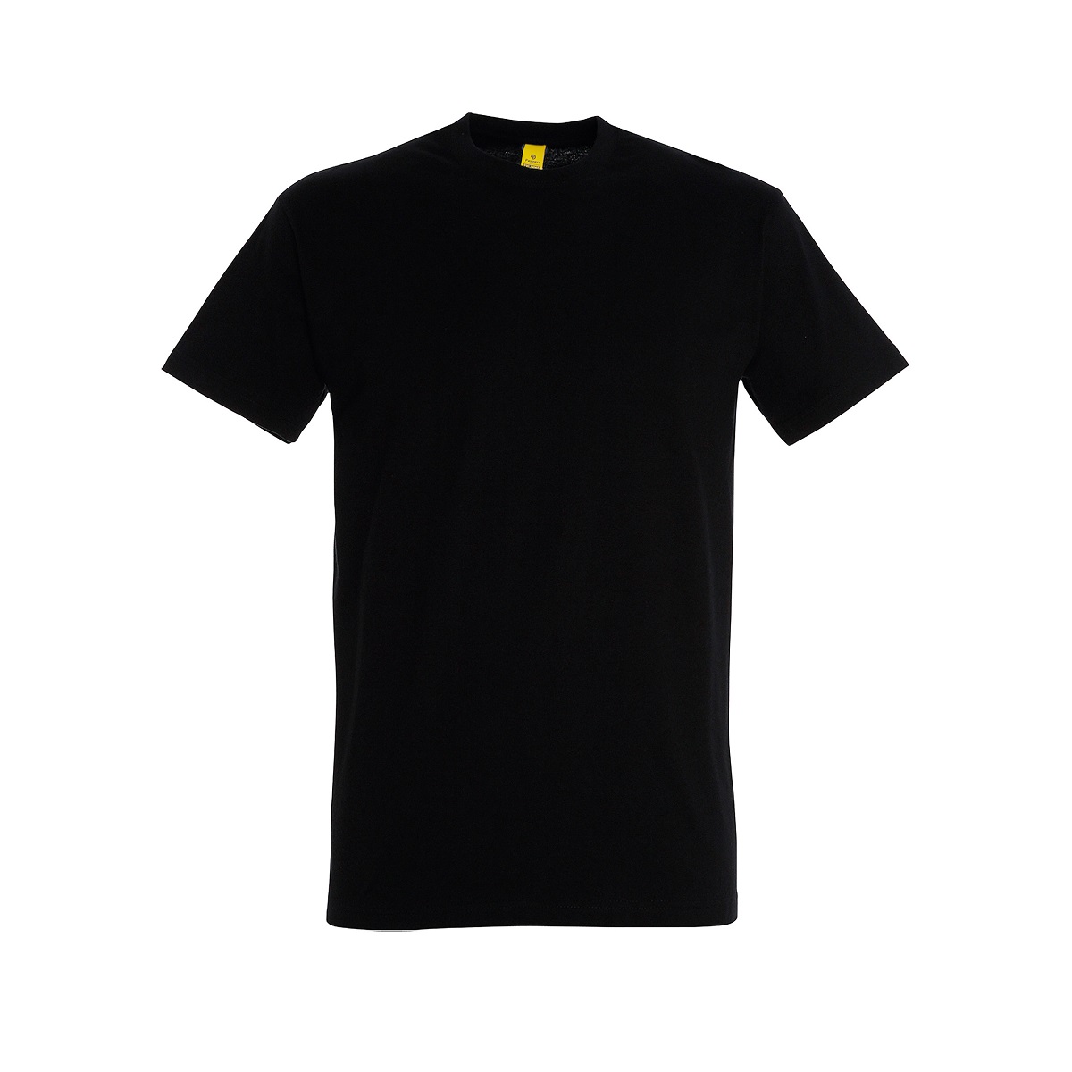 Remera Lincoln negra frente Remera Lincoln Pampero con logo para Merchandising y Regalos Empresariales