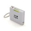 Llavero cinta metrica Square con logo para Merchandising y Regalos Empresariales