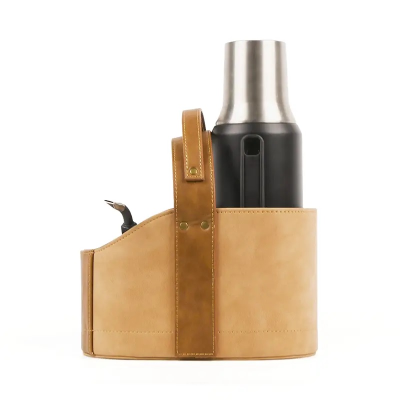 Matera Estribo marron 1 Matera Estribo con logo para Merchandising y Regalos Empresariales