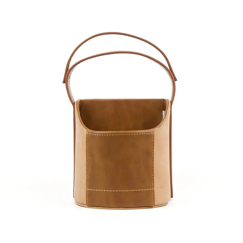 Matera Estribo marron 2 Matera Estribo con logo para Merchandising y Regalos Empresariales