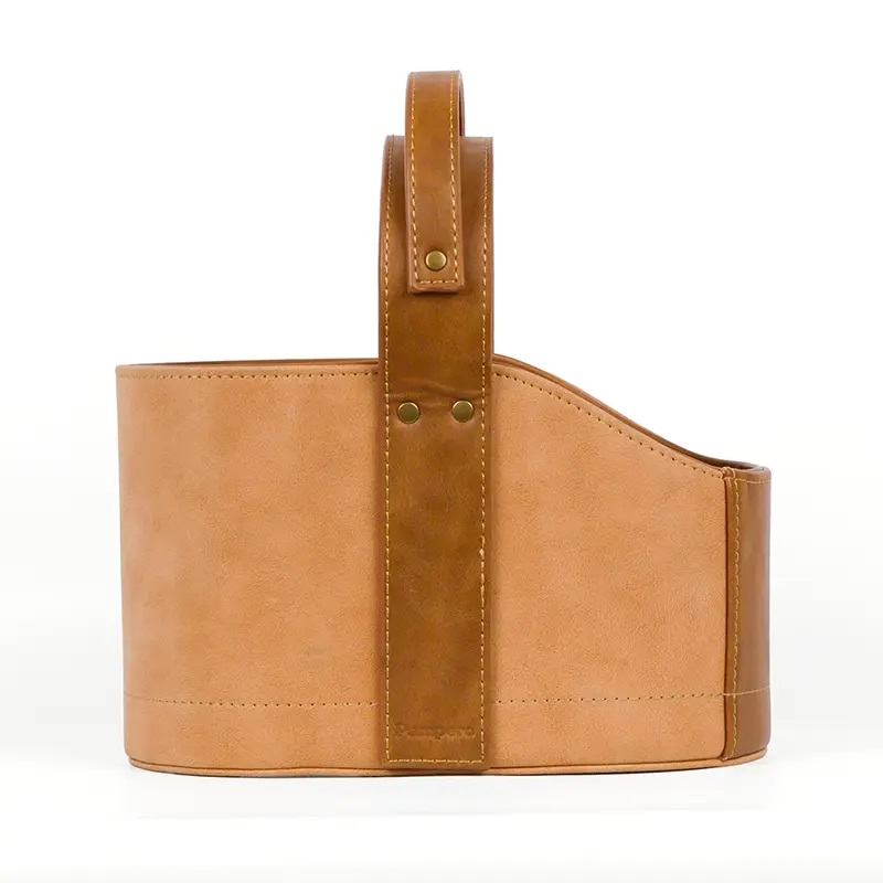 Matera Estribo marron 4 Matera Estribo con logo para Merchandising y Regalos Empresariales