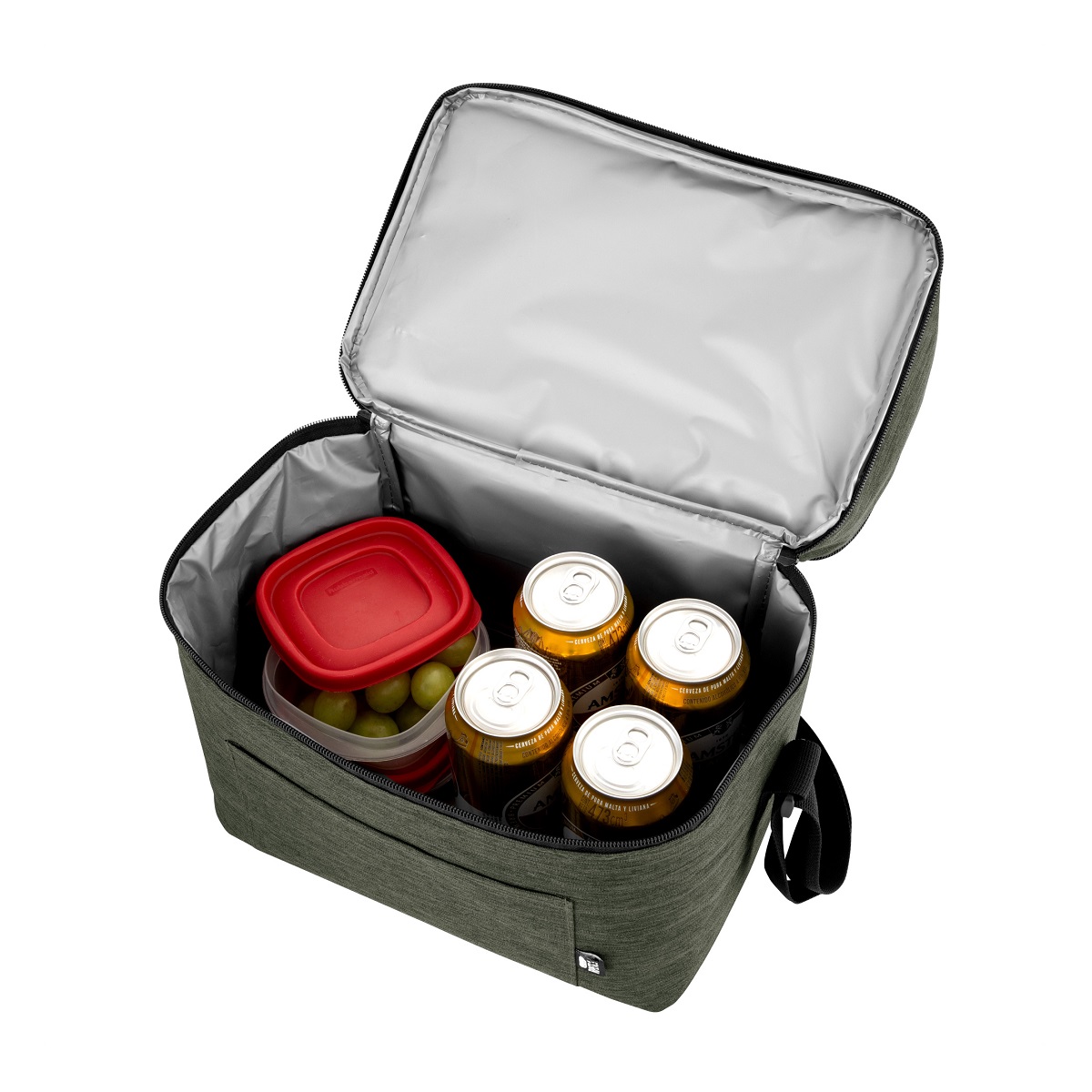 Cooler Costera verde 2 Cooler Costera con logo para Merchandising y Regalos Empresariales