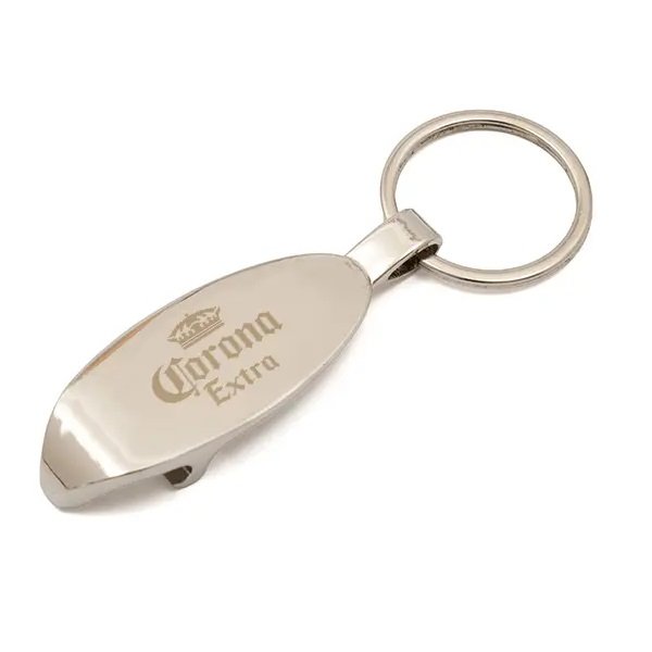 Llavero Hopper Llavero destapador Hopper con logo para Merchandising y Regalos Empresariales