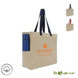 Tote Barbados con logo para Merchandising y Regalos Empresariales