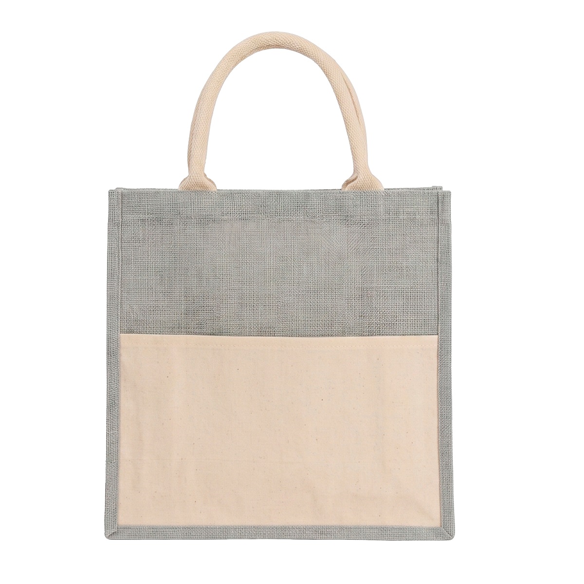 Tote Trinidad - Gris Tote Trinidad con logo para Merchandising y Regalos Empresariales
