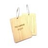 Tag de valija eco con logo para Merchandising y Regalos Empresariales