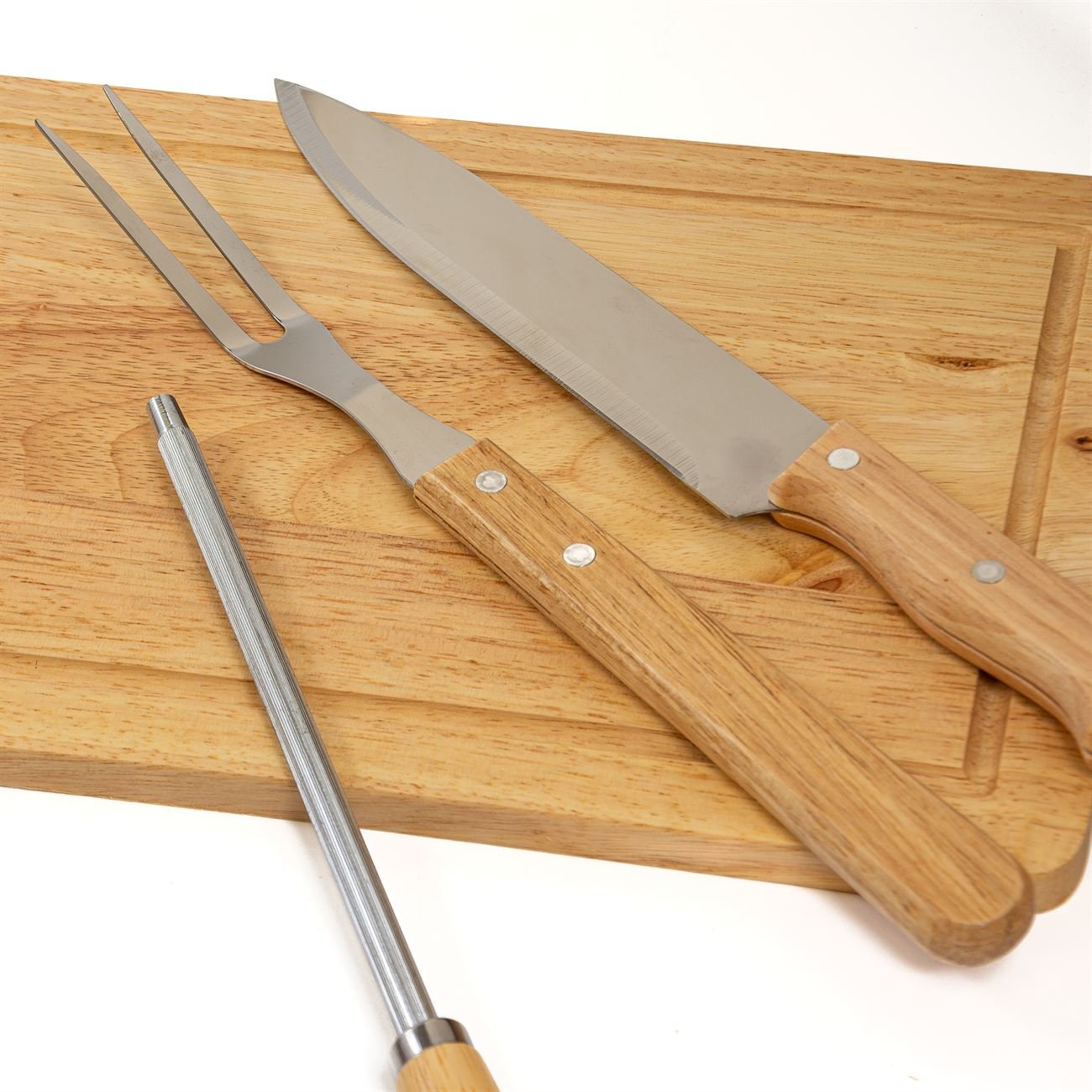 Set de asado HL8583 4 Set de Asado HL 8583 con logo para Merchandising y Regalos Empresariales