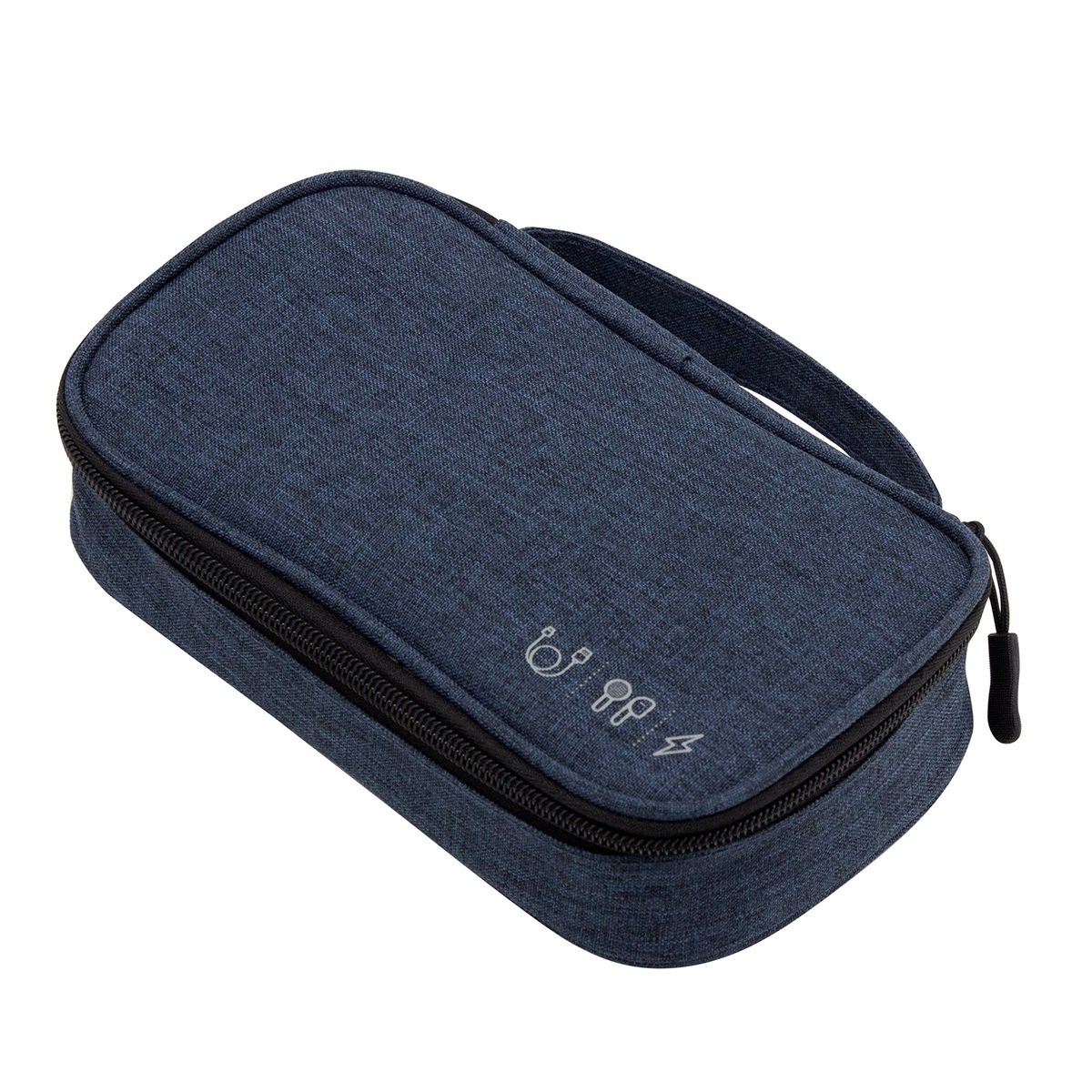 EC765- 4 Organizador de cables Denver con logo para Merchandising y Regalos Empresariales