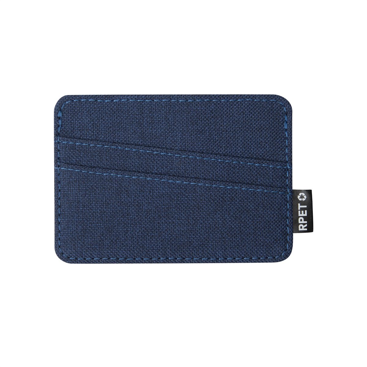 T816_azul_1 Tarjetero Blocard con logo para Merchandising y Regalos Empresariales